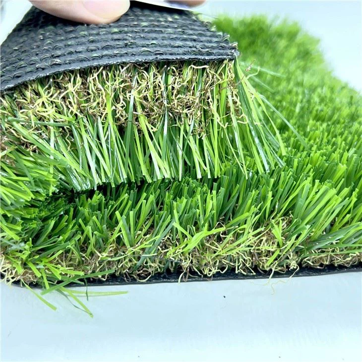 Outdoor landscape synthetic fake grass